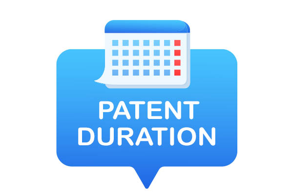 Calendar displaying the patent duration